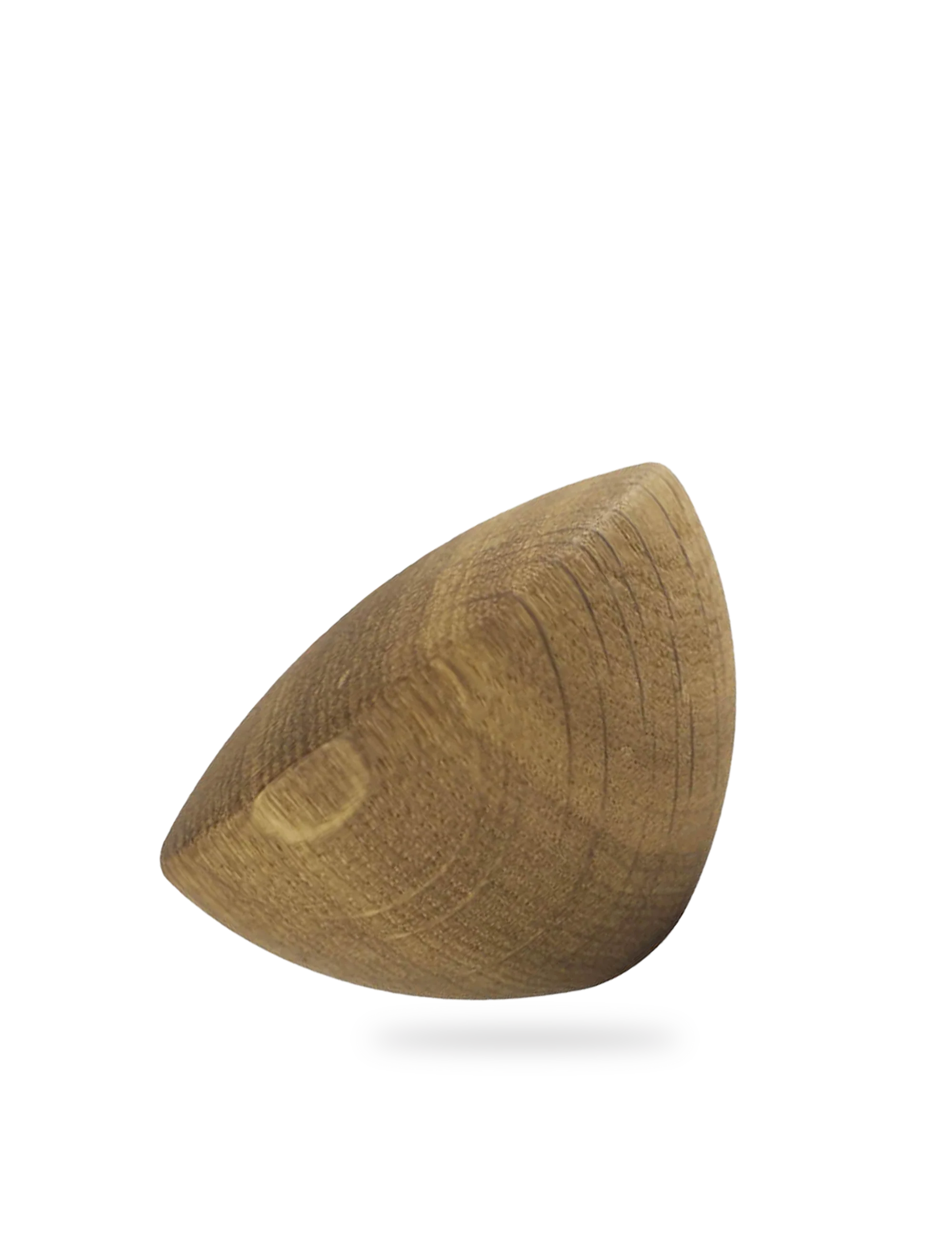 Big Knob „Big Joe“, 100% smoked natural oak wood, waxed, ø55mm - Image 2