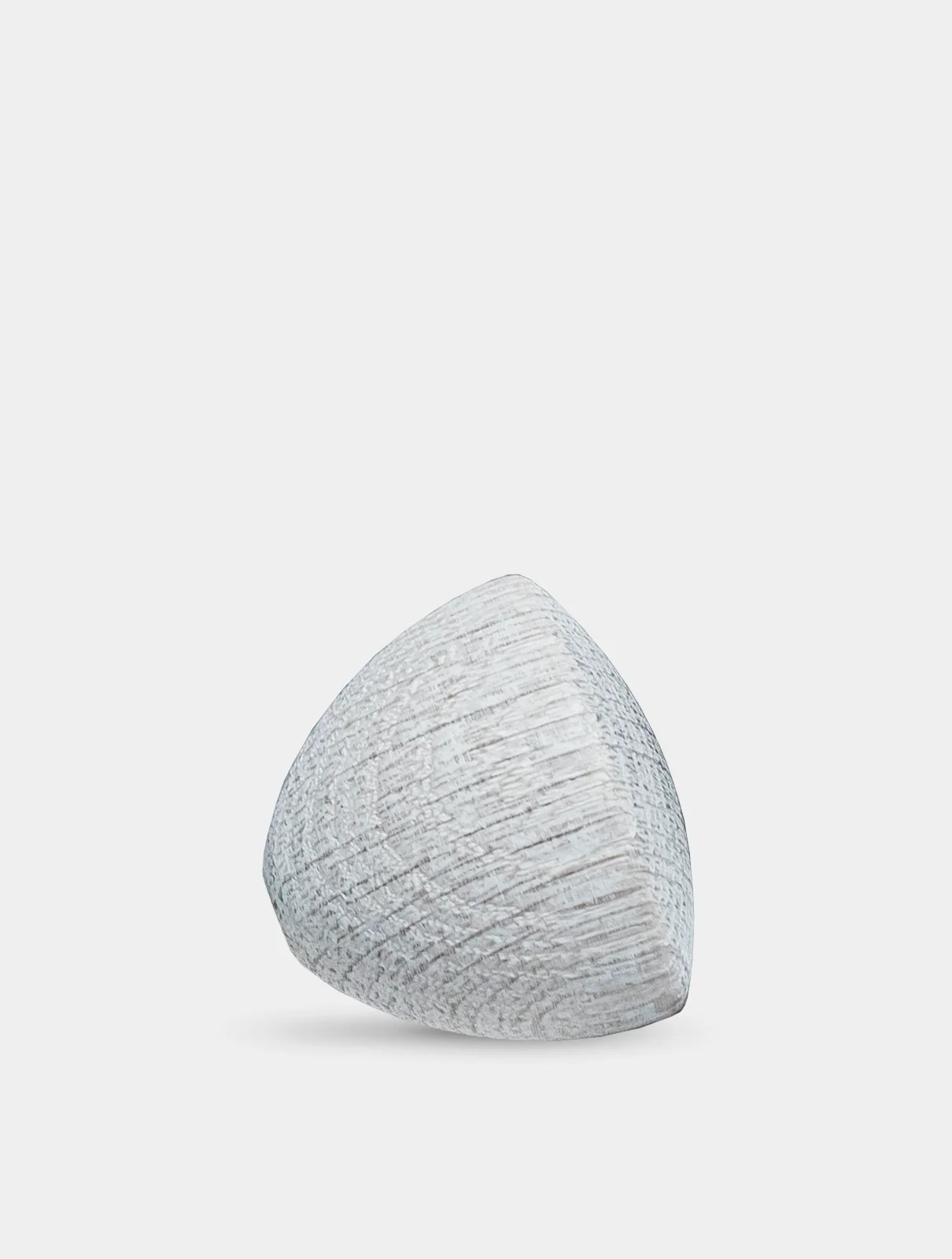 Standard Knob, 100% natural oak wood, white ø44mm