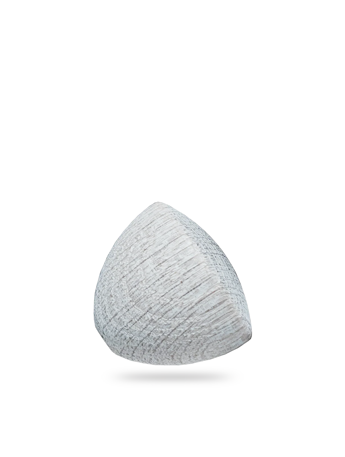 Standard Knob, 100% natural oak wood, white ø44mm - Image 2